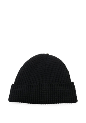 Chrome Hearts Hit & Run waffle-knit beanie hat - Black