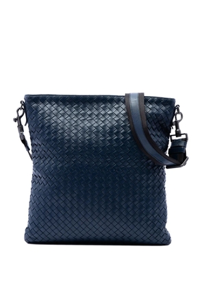 Bottega Veneta Pre-Owned 2012-2026 Nappa Intrecciato VN crossbody bag - Blue