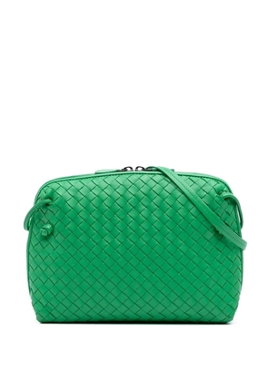 Bottega Veneta Pre-Owned 2012-2025 Medium Nappa Intrecciato Nodini crossbody bag - Green