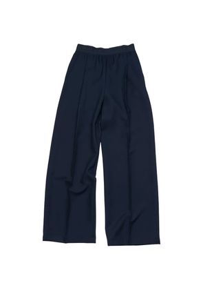 Stockholm Surfboard Club Elaine logo-waistband trousers - Blue