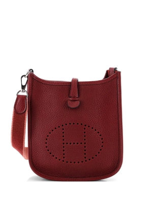 Hermès Pre-Owned Evelyne Bag Gen III Clemence TPM crossbody bag - Red