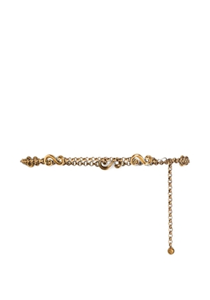 ETRO chain belt with Paisley appliqués - Gold