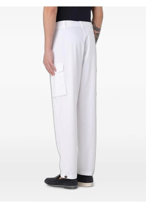 Giorgio Armani stretch-cotton cargo pants - White
