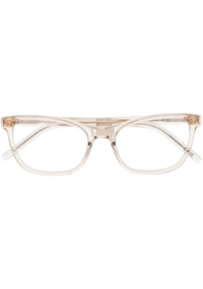Saint Laurent Eyewear cat-eye glasses - Neutrals