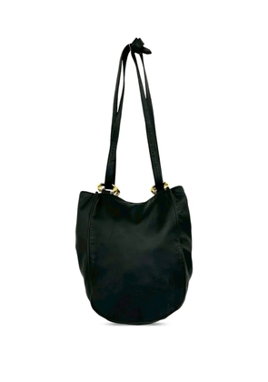 Loewe Pre-Owned 2010-2026 Leather Anagram tote bag - Black