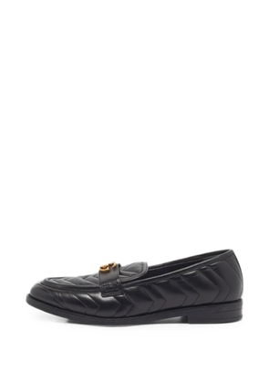 Gucci Pre-Owned GG Marmont loafers - Black