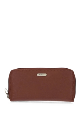 Barbour leather wallet - Brown