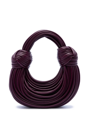 Bottega Veneta Pre-Owned 2020-2026 Mini Nappa Tubular Double Knot Bag hobo bag - Purple