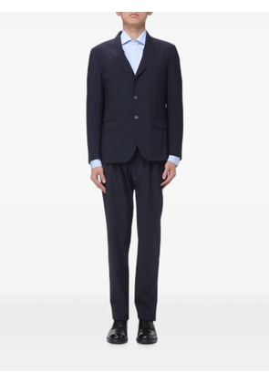 Eleventy single-breasted wool-blend suit - Blue