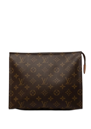 Louis Vuitton Pre-Owned 2005 Monogram Toiletry Pouch 26 clutch bag - Brown