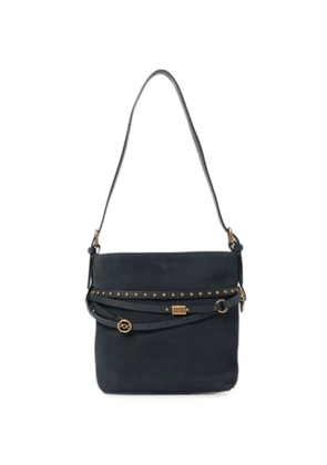 PINKO studded belted shoulder bag - Grey