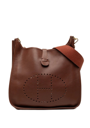 Hermès Pre-Owned 1998 Clemence Evelyne 33 crossbody bag - Brown