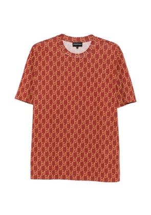 Emporio Armani logo-print T-shirt - Red