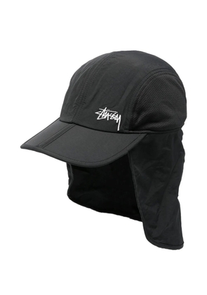 Stüssy logo-embroidered baseball cap - Black