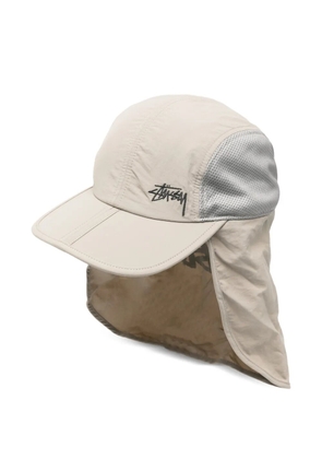 Stüssy logo-embroidered baseball cap - Neutrals