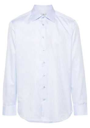 ETRO paisley-pattern cotton shirt - Blue