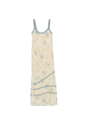 SIR. Cecile floral-print midi dress - Yellow
