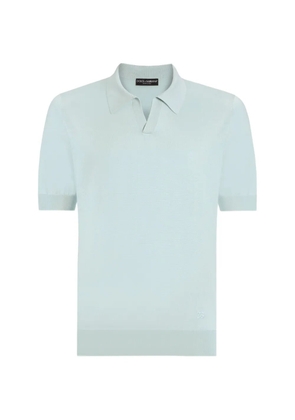 Dolce & Gabbana silk polo shirt - Green