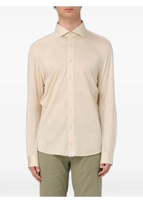 Peuterey cotton long-sleeve shirt - Neutrals