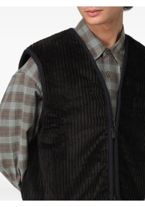 OUR LEGACY corduroy gilet - Black