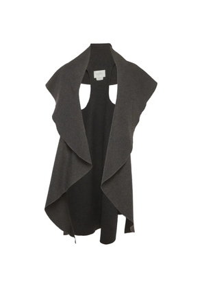 Max Mara open-front felt cardigan - Grey