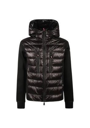 Moncler Grenoble quilted panelled jacket - Black