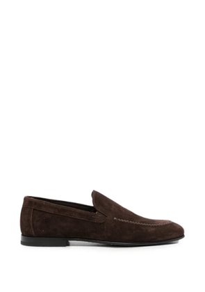 JOHN HARRISON suede loafers - Brown