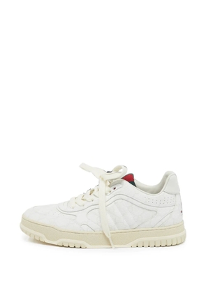 Gucci Pre-Owned Re-Web GG sneakers - White
