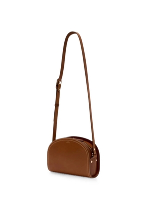 A.P.C. Demi Lune shoulder bag - Brown