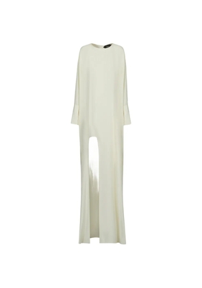 Taller Marmo Namib asymmetric kaftan dress - Neutrals