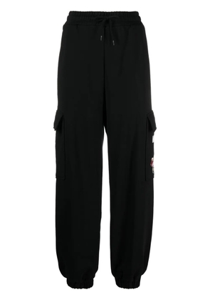 Moschino Teddy Bear organic cotton track pants - Black