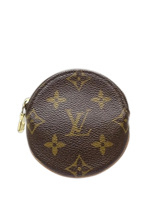 Louis Vuitton Pre-Owned 2005 Monogram Porte Monnaie Round Purse coin pouch - Brown