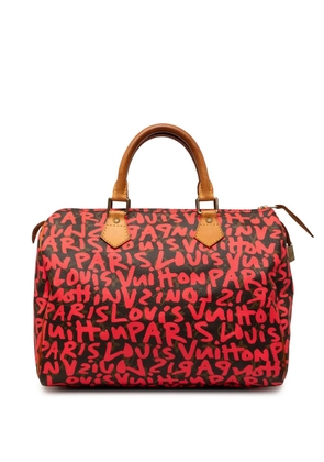 Louis Vuitton Pre-Owned 2009 Stephen Sprouse Monogram Graffiti Speedy 30 boston bag - Brown