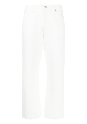 Citizens of Humanity Emery high rise cropped jeans - White