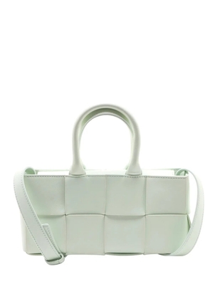 Bottega Veneta Pre-Owned 2019-2024 Mini Nappa Maxi Intrecciato Arco Tote satchel - Green