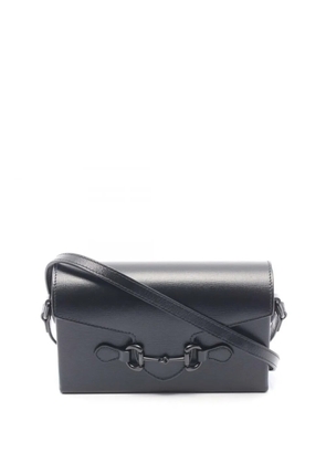 Gucci Pre-Owned 2016-2026 1955 Horsebit shoulder bag - Black