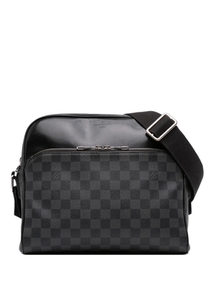 Louis Vuitton Pre-Owned 2017 Damier Graphite Dayton Reporter PM crossbody bag - Black