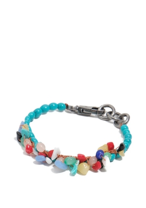 Bimba y Lola beaded charm bracelet - Blue