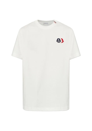 Moncler logo-patch short-sleeve T-shirt - White
