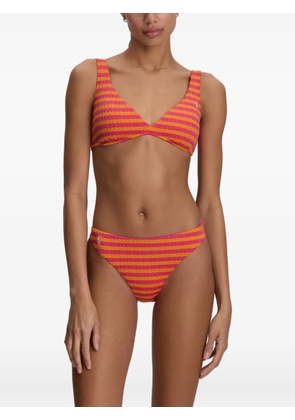 Polo Ralph Lauren striped seersucker bikini pants - Pink