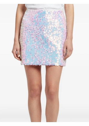 Maje Jirene sequin-embellished mini skirt - Pink