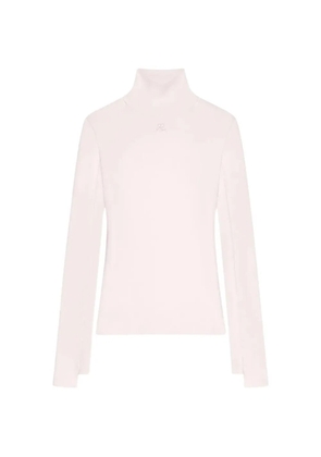 Courrèges mock-neck sweater - Pink