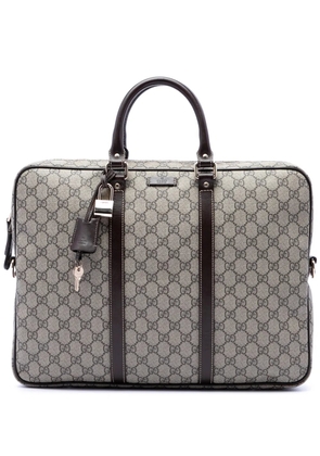 Gucci Pre-Owned 2000-2015 GG Supreme business bag - Neutrals