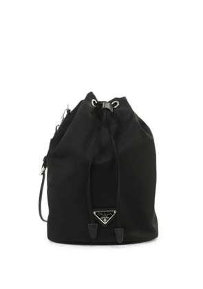 Prada Pre-Owned Re-Nylon drawstring clutch bag - Black