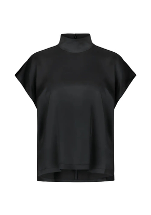 Drykorn Alaria high-neck blouse - Black