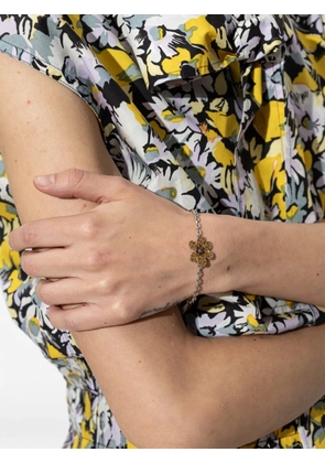 Marni rhinestone daisy bracelet - Silver