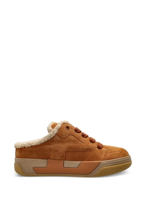 Diesel S-D-Ollie leather sneakers - Brown