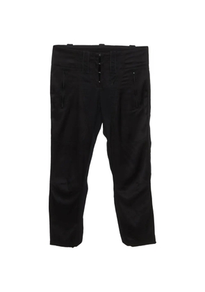 N/A denim satin culottes - Black
