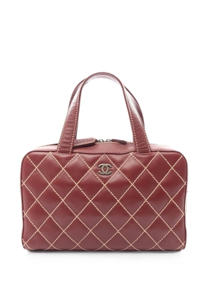 CHANEL Pre-Owned 2000-2002 Wild Stitch tote bag - Brown