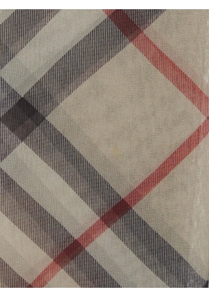 Burberry Pre-Owned check-pattern scarf - Neutrals
